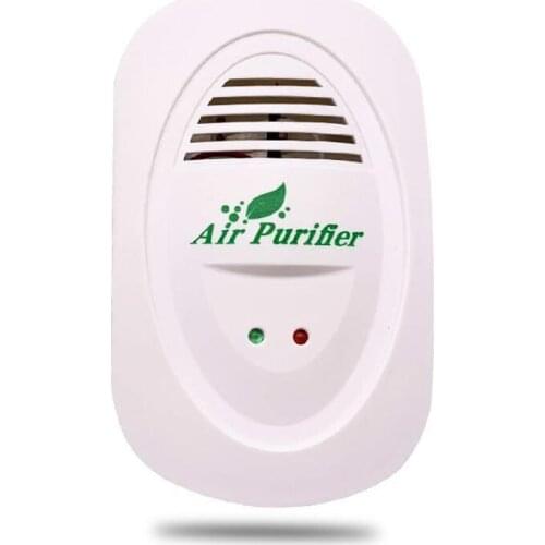 Pluggable Mini Air Purifier Small Room Wall Air Freshens Reduces Odors From Pets, Negative Ion for Office Home US Plug