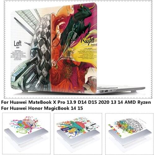 High Qaulity Hard Case For Huawei Laptop 14 13 Inch AMD Ryzen, Honor MagicBook 15 14, MateBook D14/ D15/ X Pro 13.9 Laptop Cover