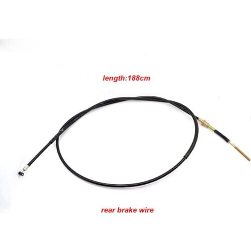 Motorcycle Rear Brake Odometer Oil Hose Throttle Cable Rope Wire Line For Yamaha ZY125 ZY 125 125cc