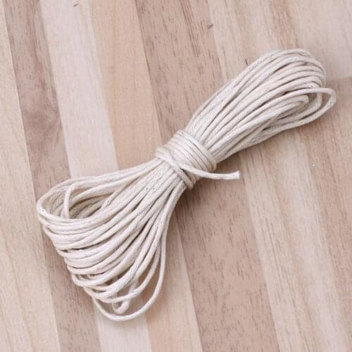 1mm Waxed Cotton Cord Baby Teether Accessories 5m Line For DIY Jewelry Making K1MA Hot