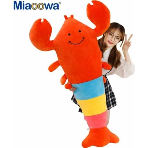 1pc 45-100cm Funny Corphish Plush Toys for Children Stuffed Animal langouste Doll Soft Pillow Creative Gift for Girls Home Decor