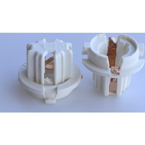 For BMW 7 Series Mini X1 X3 X4 X5 X6 Z4 Bulb Socket Rear Tail Light Base White 2Pcs Car Accessories