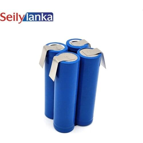 4000mAh for Metabo 7.2V 18650 Li-ion lithium tool battery pack 6.25487 625487 for self-installation