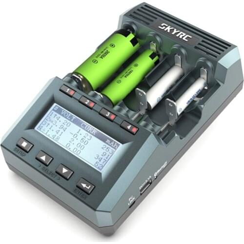 SKYRC MC3000 bluetooth charging cylindrical battery charger for Ni-MH Nickel-Nickel-Zinc Battery Charging