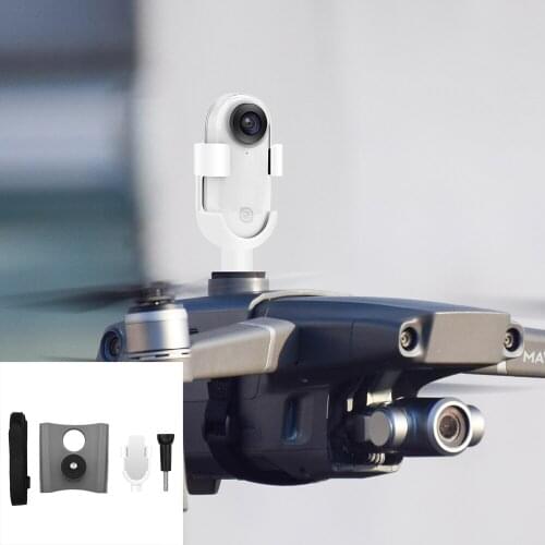 For DJI MAVIC 2 Pro/Zoom Expansion Bracket Mount Adapter Camera Fill Light Holder Mounting Kit with Screw Base Accessory