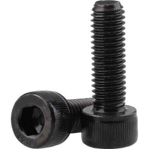 Grade 12.9 Fine Tooth Hexagon Socket Screw/bolt M10M12M14*1.0/1.25/1.5 Teeth 5Pcs