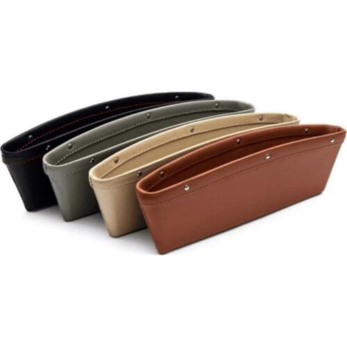 Leather Seat Storage Box For Peugeot 206 207 208 301 307 308 407 408 508 607 2008 3008 4008 5008 RCZ AUTO Accessories