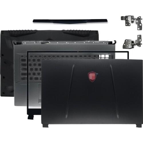 17.3 Inch NEW For MSI MS-17E2 GP75 Series Laptop Top Cover LCD Back Cover Front Bezel Hinges Palmrest Bottom Case Metal Black