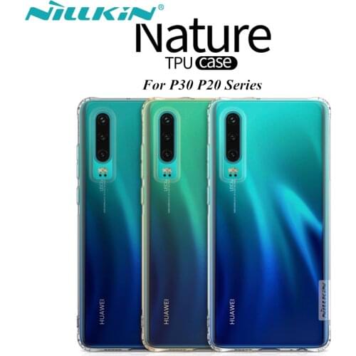 Original Nillkin TPU Ultra thin Phone Cases for Huawei Honor 9 P20 P30 Pro P20 P30 Lite Nilkin Silicone Cover Crystal Clear Case