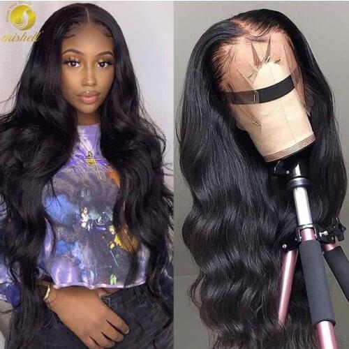 13x4 Lace Front Wigs Human Hair Brazilian Body Wave Human Hair Wigs 30 Inch Lace Frontal Wig