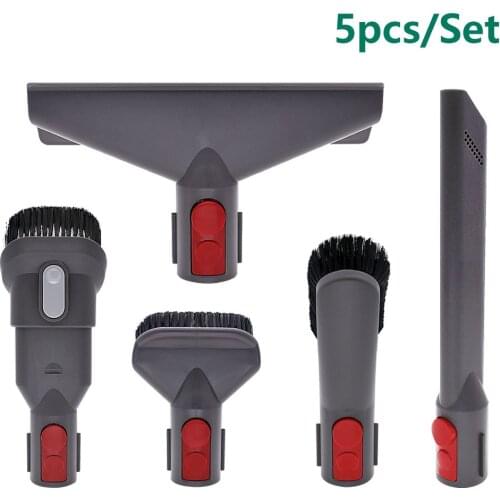 Dust Brush Suction Head for Dyson V7 V8 V10 V11 Robot Vacuum Cleaner Parts Accessories Replacement Connector Hose Kit