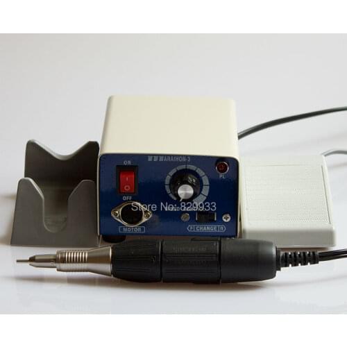 Dental Lab, Pedicure, Nail, Jade N3 Marathon Electric Micro Motor STRONG 102 Handpiece 35000 RPM Polisher Equipment Kit