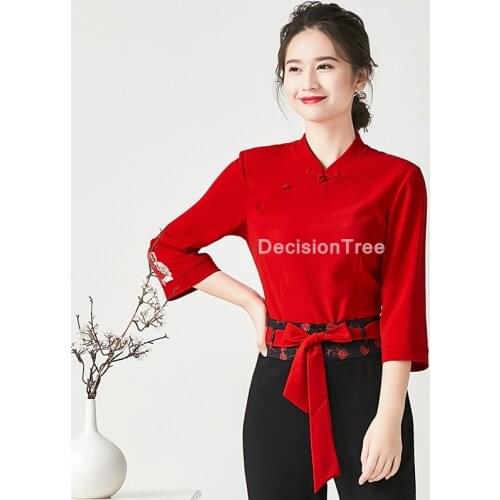 2021 beauty salon beautician uniform spa center work clothes womens foot bath sauna massage clothing sauna foot bath uniforms