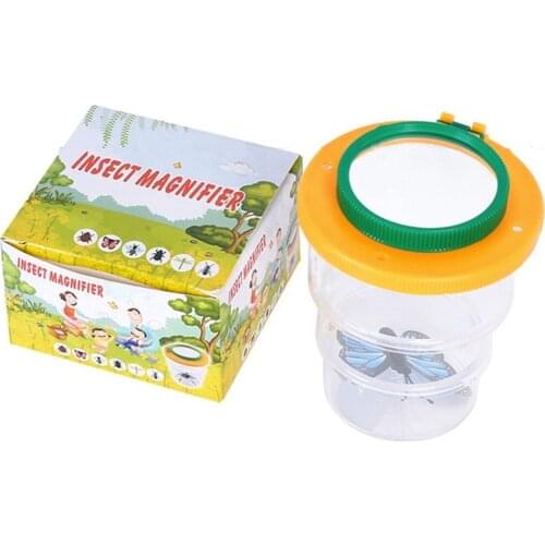 Magnifying Natural Bug Viewer Insect Magnifier Box For Children