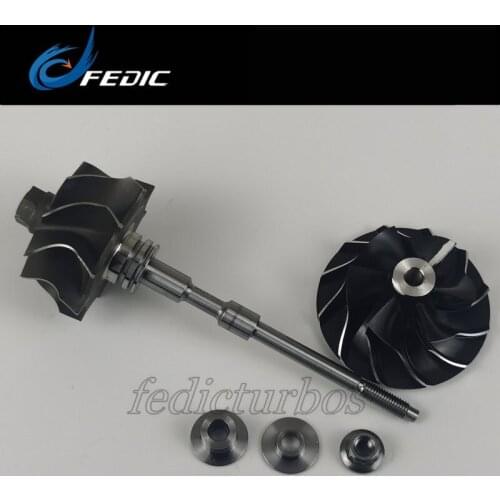 Turbo shaft and wheel GT1849V 727477 for Nissan 2.2 Di T30 92/100 w 125/136 HP YD22ED YD1 2001