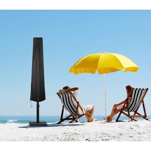 Parasol Cover Waterproof Breathable Oxford Fabric UV Protection Garden Patio Umbrella Cover Protective Cover