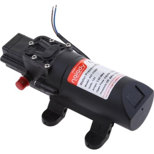 12V Water Pump 80PSI Self Priming Pump High Pressure Electric Diaphragm Automatic Switch