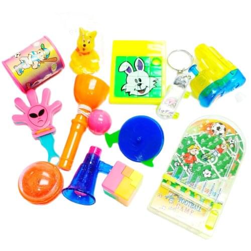 12 PCS Fun Toys Unisex MIX-R Kid Child Boys Girl Kid Birthday Party Favors PINATA Bag Filler Loot Gag LUCKY gift PRIZE Novelty