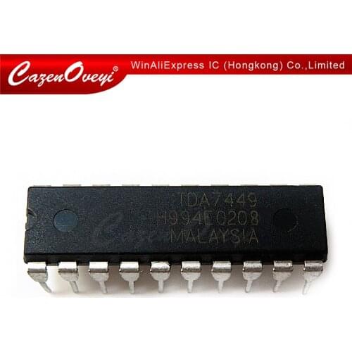 2pcs/lot TDA7449L TDA7449 DIP-20 In Stock