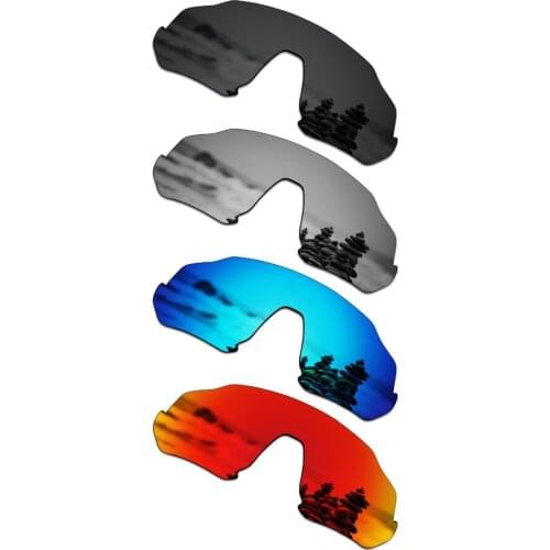 SmartVLT 4 Pieces Polarized Sunglasses Replacement Lenses for Oakley Flight Jacket - 4 Colors