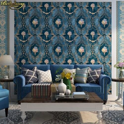 Beibehang American Village Pastoral AB Edition Nonwovens Wallpaper Living Room Bedroom Study Old Room Wallpaper papel de parede