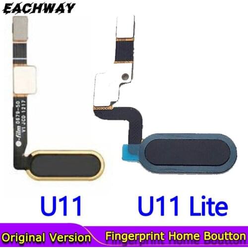 For HTC U11 Button Fingerprint Ribbon Identification Sensor Flex Cable Replacement Parts For HTC U11 life U11 Plus Home Button