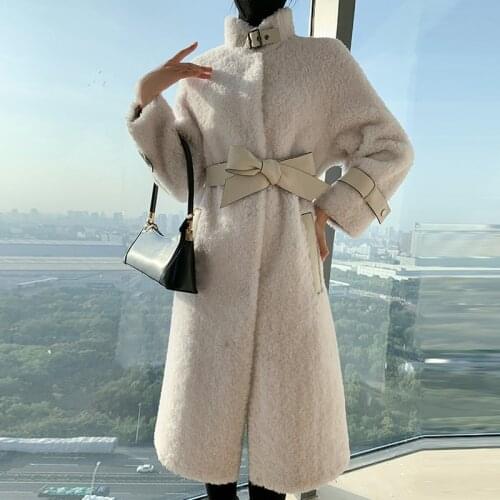 EOENKKY Women's Beige Coats