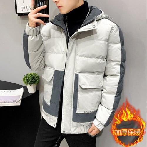 HAWAIFISH Men's Autumn Parkas