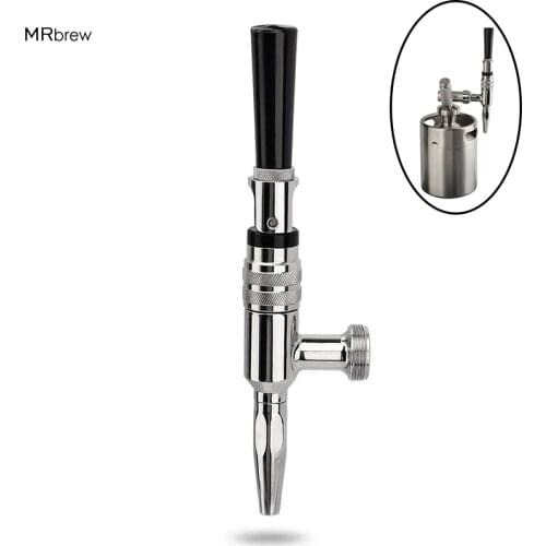 Stout Nitrogen Nitro Coffee Tap,Stainless Steel Beer Faucet,Coffee Dispenser For Brew Kegerator Beer Tower,Smooth Taste Bar Tool
