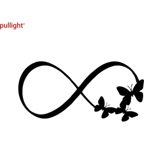 Cute Dancing Animal Butterfly Simple Car Sticker for Motorhome Minicab SUV Motorcycles Car Decor Vinyl Decal