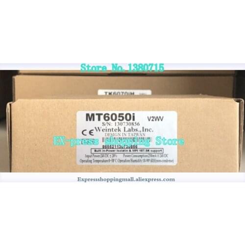 MT6050I MT6050IV2WV Touch Screen 4.3 Inch HMI New Original In Box