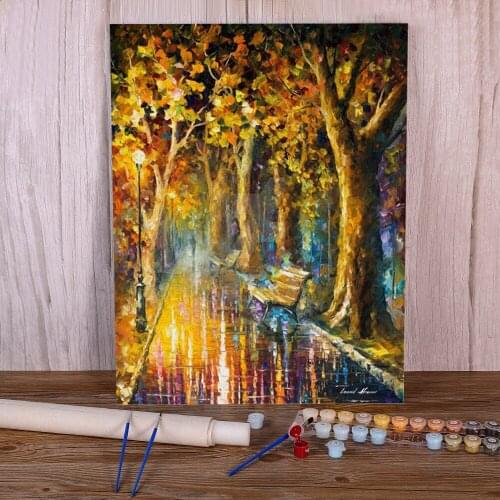 Deep Wisdom Paint By Numbers Kit Oil Paints 40*50 Boards By Numbers Home Decoration For Children Wall Wholesale