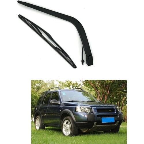 NEW-Car Rear Wiper Blade and Arm for Land Rover Freelander MK 1 1997-2008 Door SUV Natural Rubber