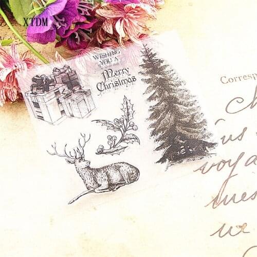 Hot selling Easter gifts transparent clear stamp / silicone seal roller stamp DIY scrapbook album / card production