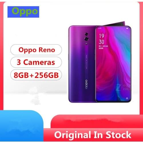 Newmodel Oppo Reno celular smartphone Snapdragon 710 Android 9.0 6.4" IPS 2340X1080 8GB RAM 256GB ROM 48.0MP Fingerprint NFC