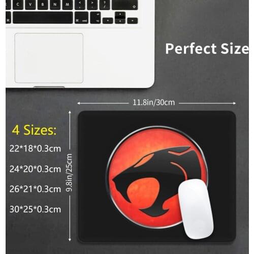 Thundercats Logo Mouse Pad DIY Print Cushion Logo Panthro Panther Tiger Cheetah Mumm Ra Metal Heavy Metal
