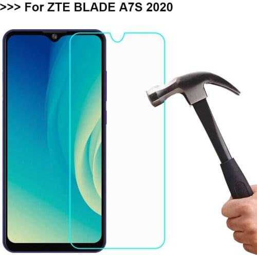 2PCS Tempered Glass For ZTE Blade A7S 2020 Protective Glass Explosion-proof Screen Protector on ZTE Blade A7S A 7S A7 S Pelicula
