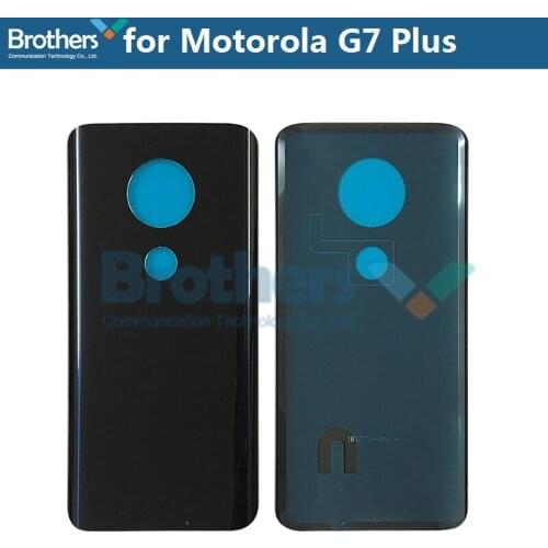 Battery Housing for Motorola Moto G7 Plus Back Cover Battery Door for Moto G7 Plus Rear Case Housing Phone Replacement New TOP
