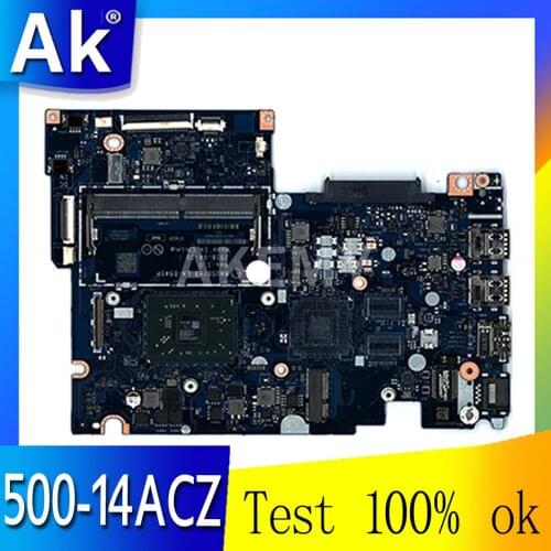 BAUS0 / Y0 LA-D541P For Lenovo ideaPad Yoga 500-14ACZ 510-14AST Laptop motherboard FRU 5B20J76065 With AMD CPU 100% Fully Tested