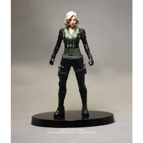Disney Marvel Avengers Black Widow 16cm Action Figure Posture Model Anime Decoration Collection Figurine Toys model for children