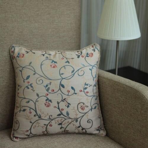 GY10012 Jacquard Willow Cushion Case (No Filling) 1PC Polyester Home Decor Bedroom Decorative Sofa Car Throw Pillows