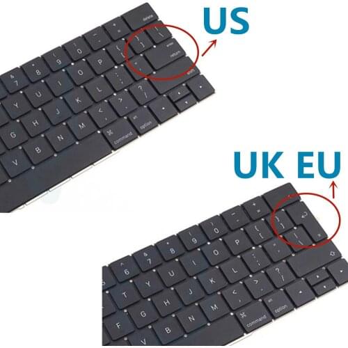 US Layout Clips For Macbook Air Retina 13'' 15" New A1706 A1707 A1989 A1990 A1932 A2141 A2289 Keyboard Keycaps Key Cap clips