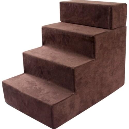 Pet Stair Dog Climbing Small Stairs Kitten Dog Stepping Pet Stairs Stepping Bed Four-layer Climbing Dog Ladder Go To Bed Ladder