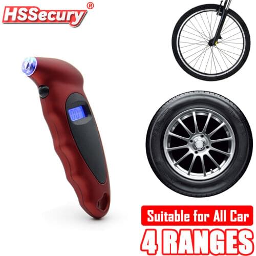 Tire Pressure Gauge 0-150 PSI Backlight High-precision Digital Bike Car Tire Tyre Air Pressure Gauge Meter LCD Display Manometer