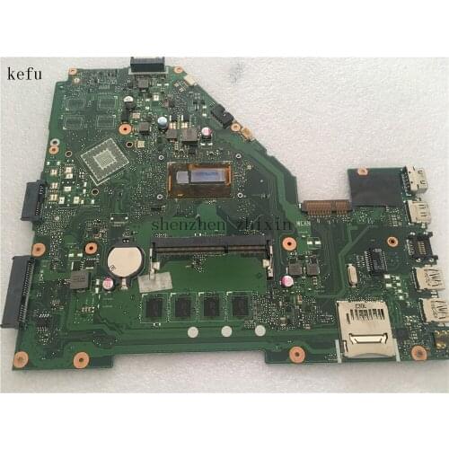 KEFU For Asus X550LC X550LD X550LN X550LA Laptop motherboard I5-4200U CPU 4G RAM REV.2.0 DDR3 Mainboard test good