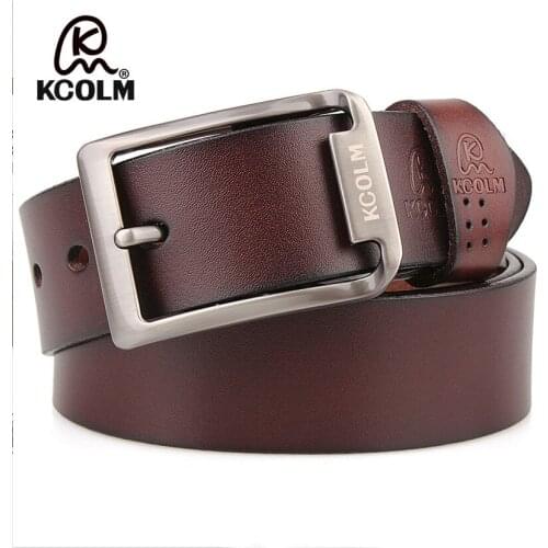 2020 Newest designer belts men high quality cow genuine leather vintage pin buckle ceinture mens wide belts luxury 130 140 150