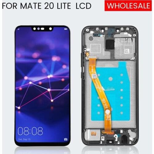 1Pcs 6.3inch Mate 20 Lite Display Digitizer With Touch Screen For Huawei Mate 20 Lite LCD With Touch Sensor Free Shipping