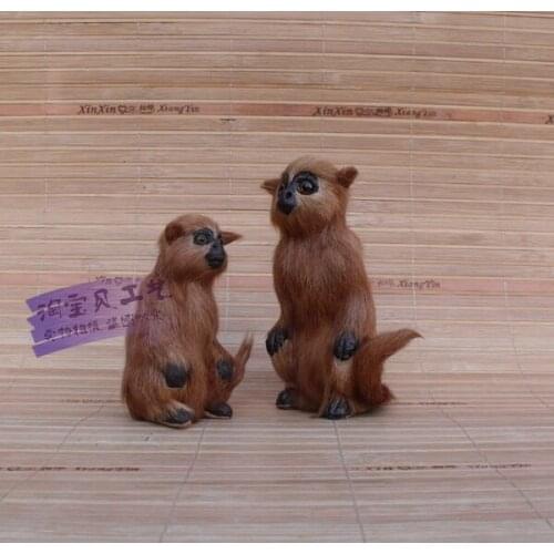 A pair of simulation monkey toy polyethylene & furs monkey doll gift about 13cm 10cm 1901