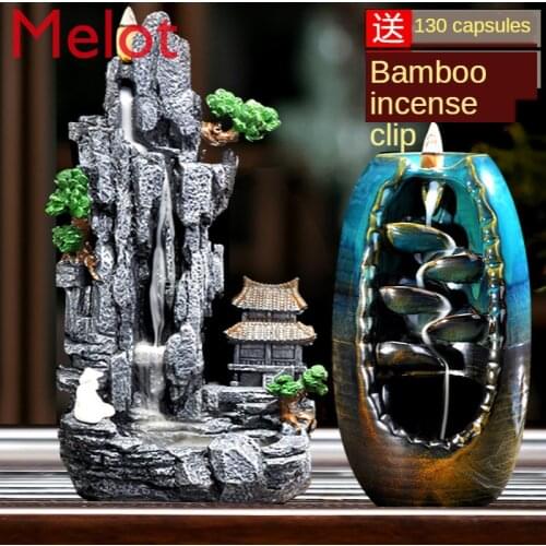 Inverted Censer High Mountain Water Household Indoor Creative Tea Pet Ornaments Incense Burner Incense Burner Incense