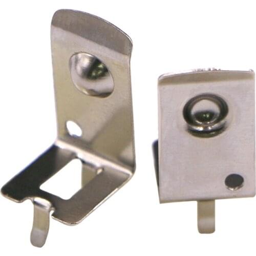 Poding DIP/THM Spring Steel A, AA, CR2, CR123A Battery Contact Metal Battery Clip BC-9205